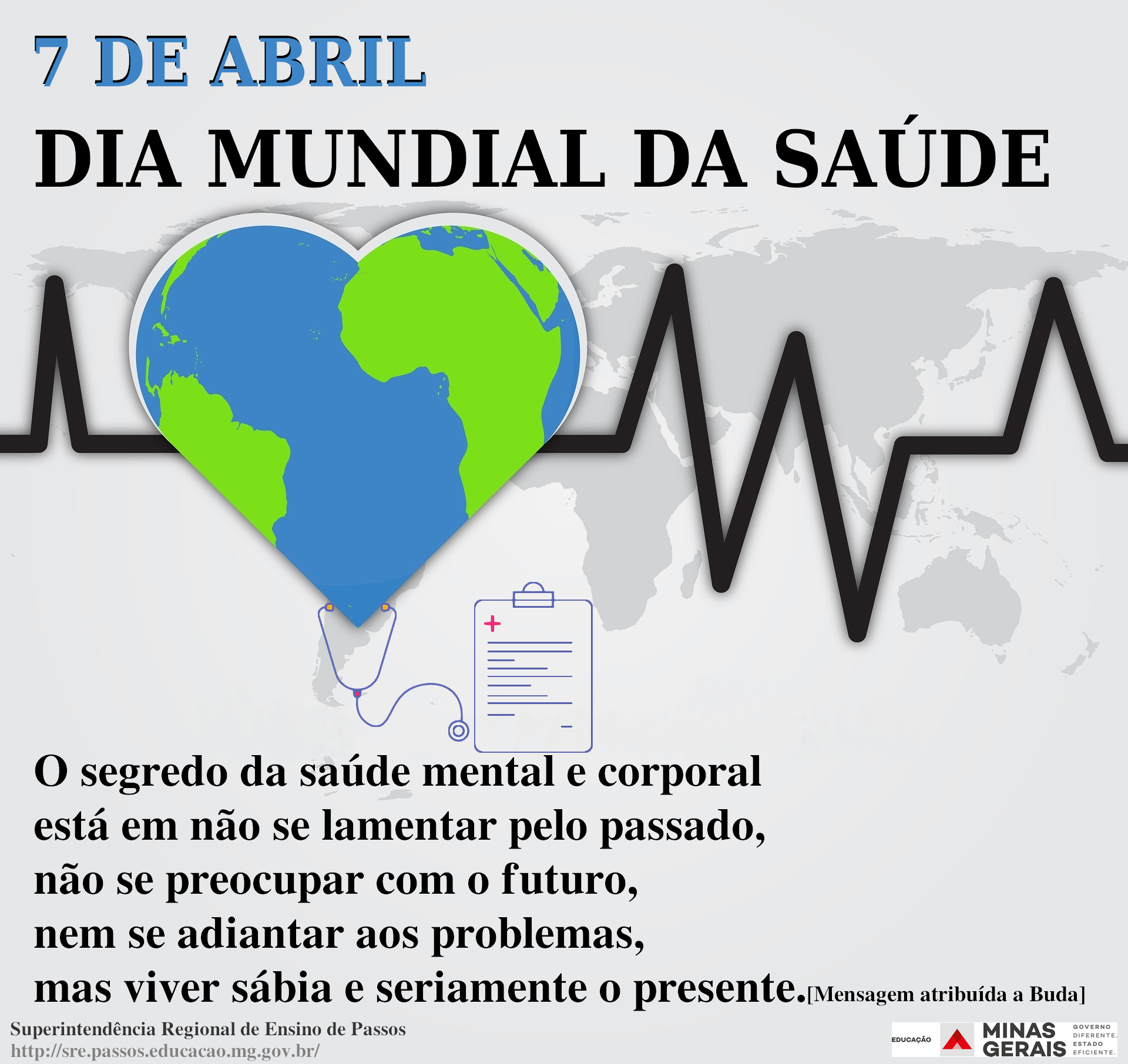 7 De Abril Dia Mundial Da Saúde 9911