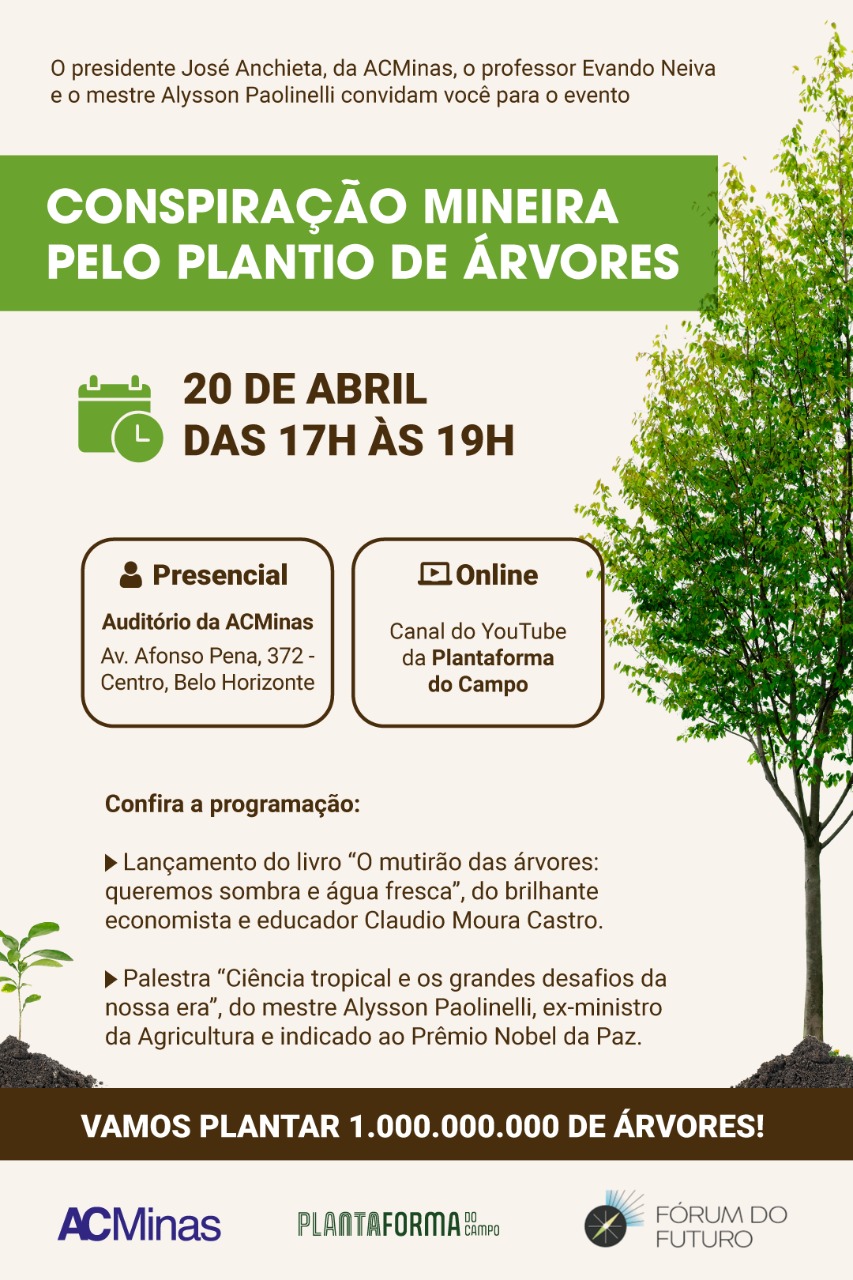 Evento: Conspiração Mineira Pelo Plantio de Árvores