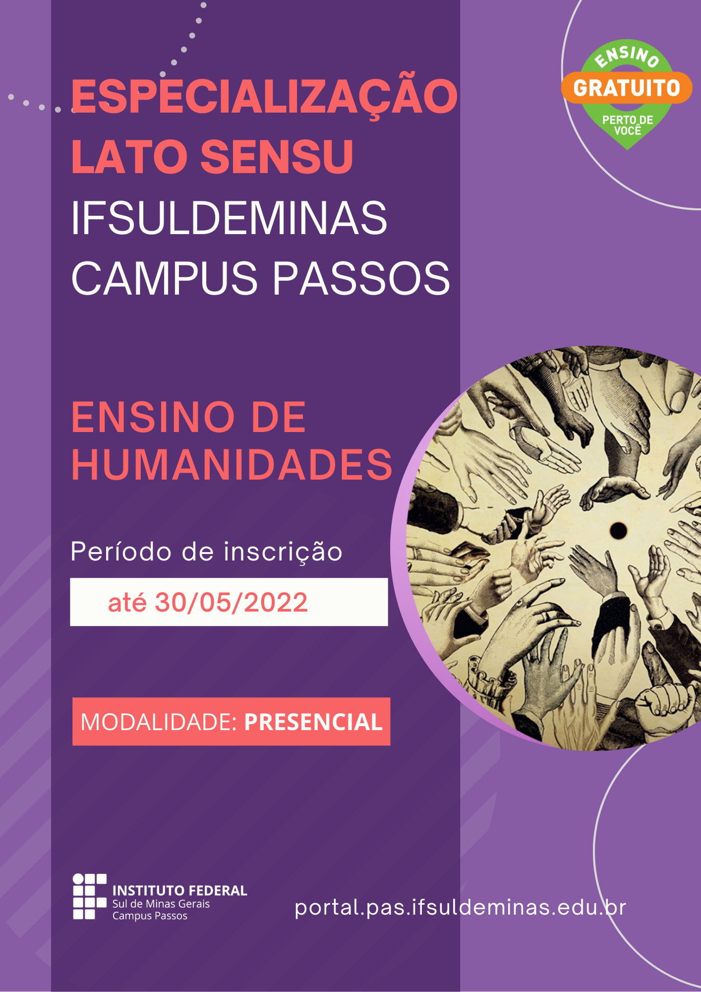 Especialização lato sensu - Ensino de Humanidades | IFSULDEMINAS