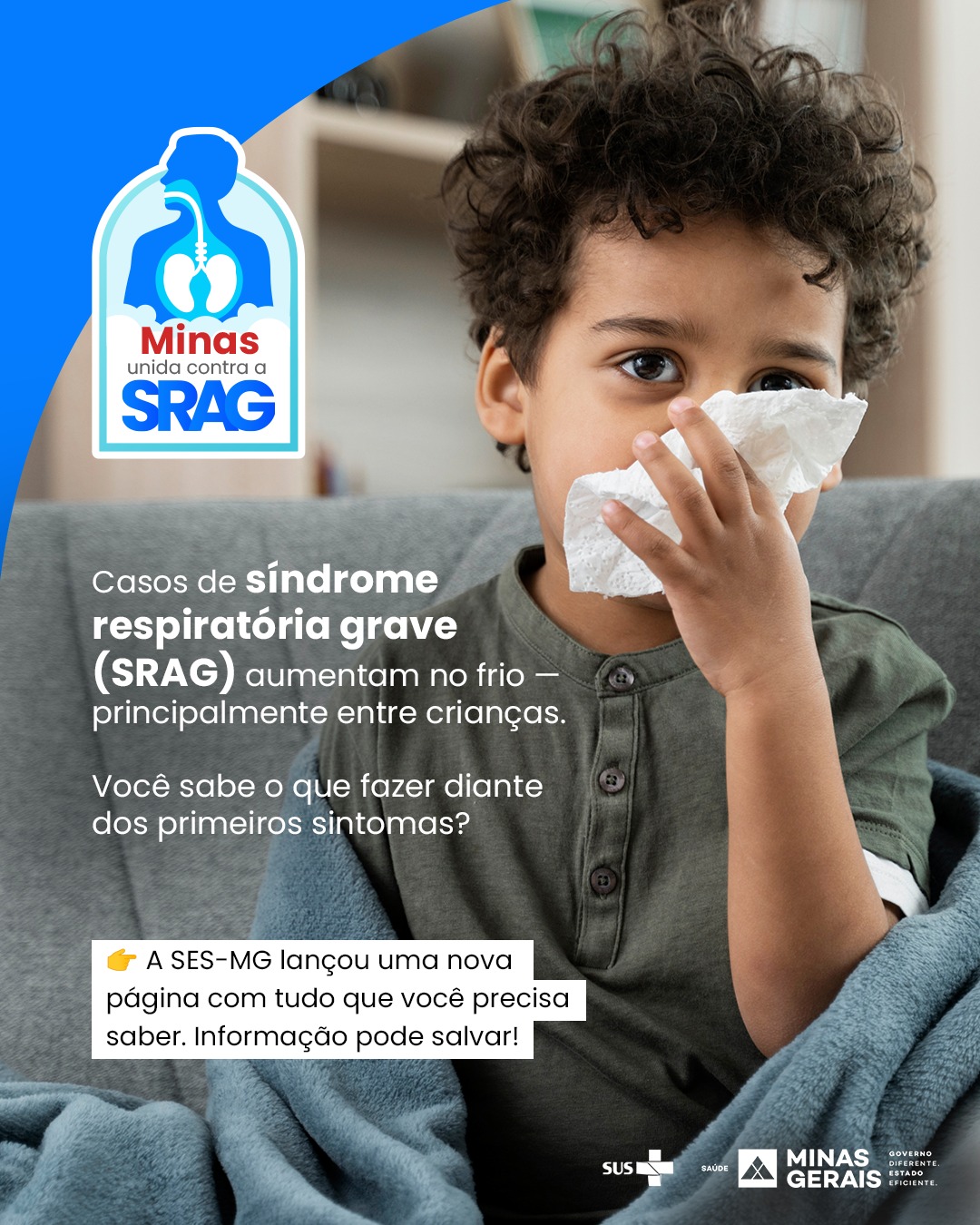 Previna-se contra a síndrome respiratória aguda grave (SRAG)