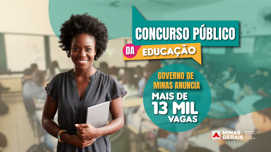 Novo Concurso Público da Educação - SEE/MG (2025)