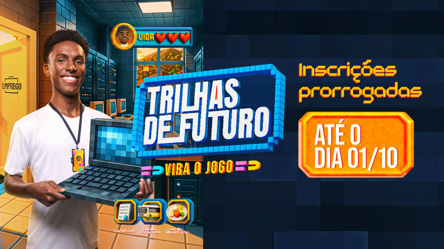 Inscrições do Trilhas de Futuro vão até 1º de outubro