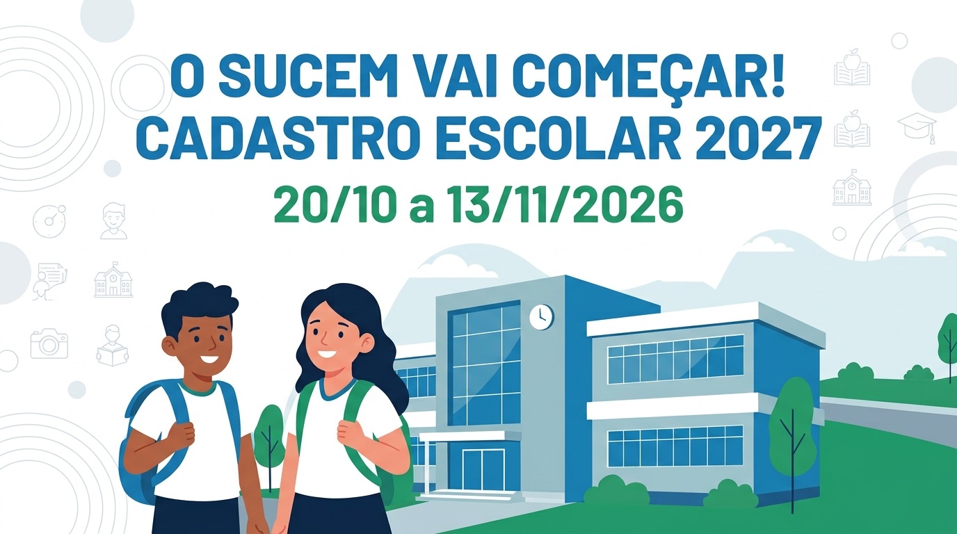 SUCEM 2027: Minas Gerais abre inscrições para a rede pública de ensino